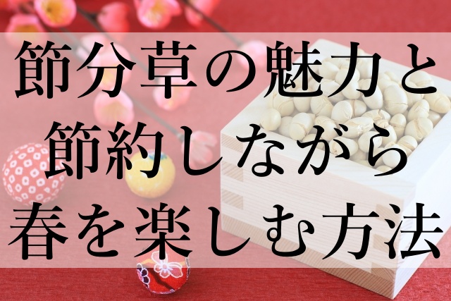 節分草の魅力と節約しながら春を楽しむ方法